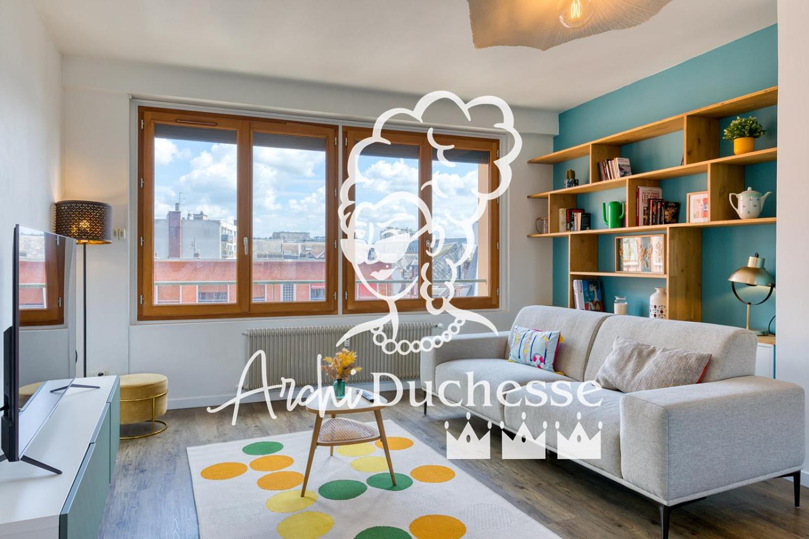 Apartamento Juliette : *Logement Avec Balcon* Ruan Exterior foto