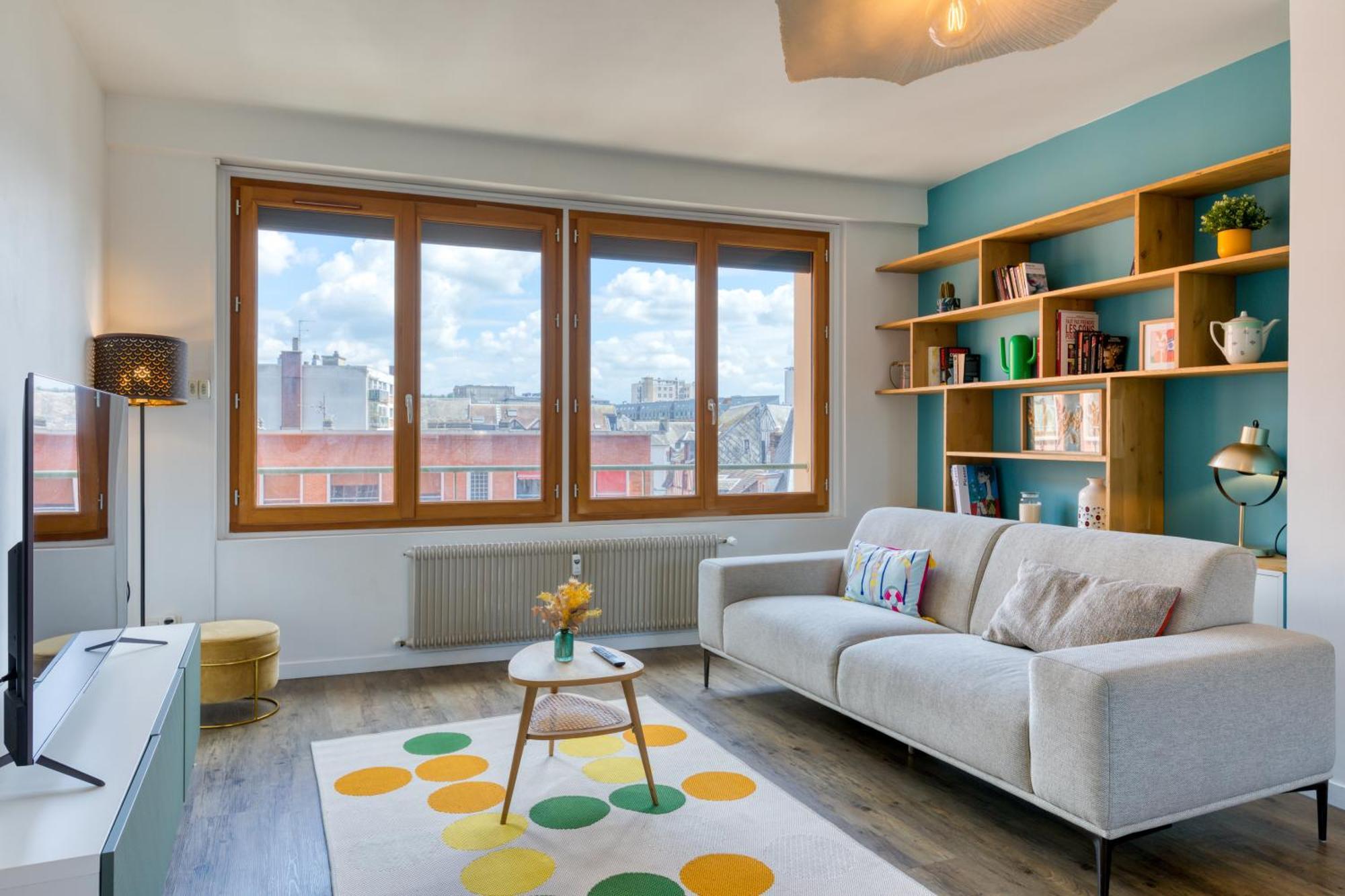 Apartamento Juliette : *Logement Avec Balcon* Ruan Exterior foto
