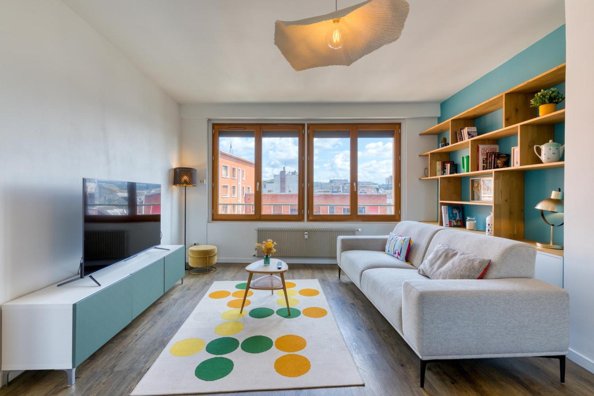 Apartamento Juliette : *Logement Avec Balcon* Ruan Exterior foto