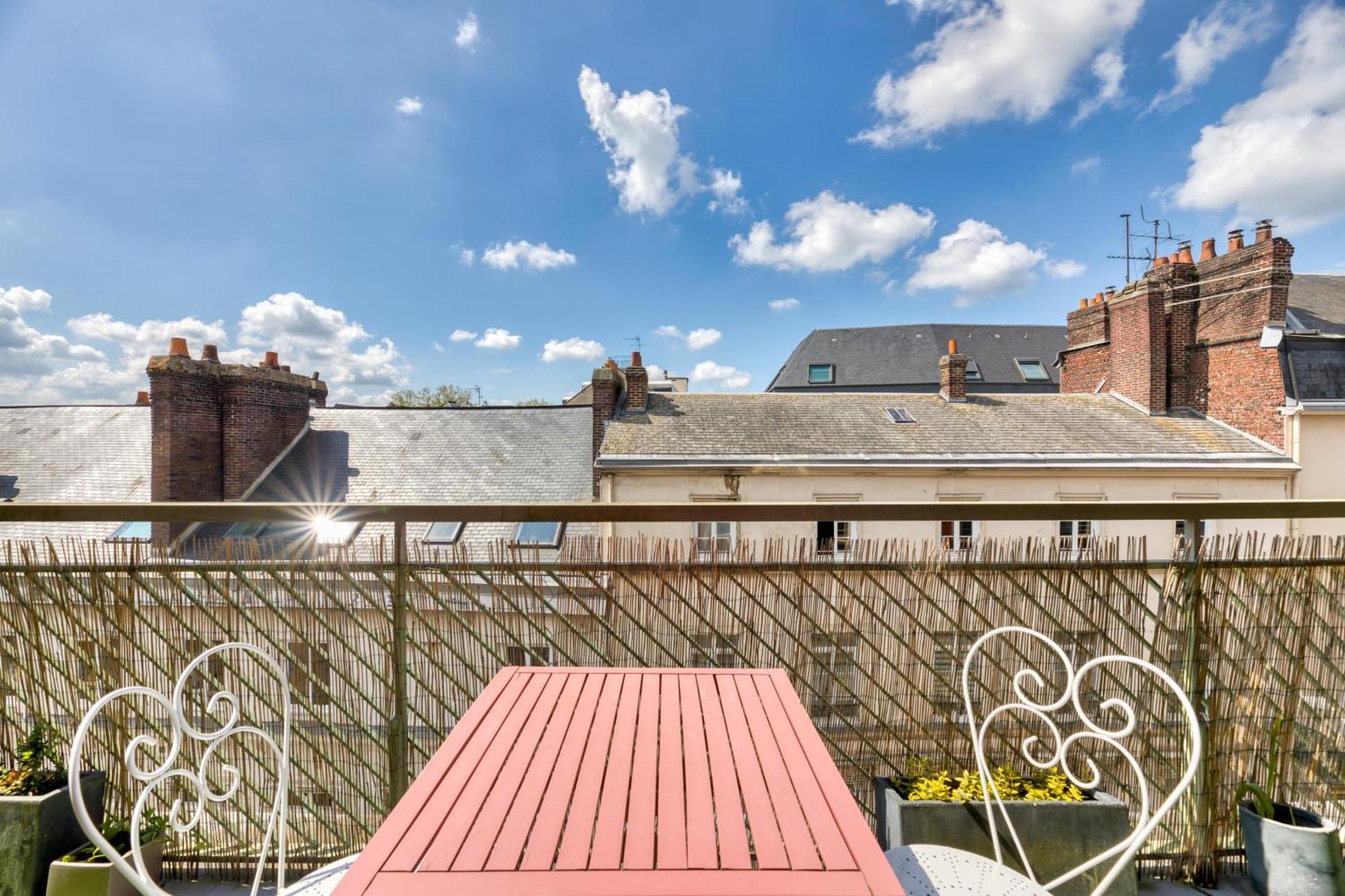Apartamento Juliette : *Logement Avec Balcon* Ruan Exterior foto